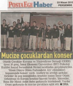 İZOT İzmir Ekonomi Üniversitesi Konseri 2 - Müzik ve Otizm